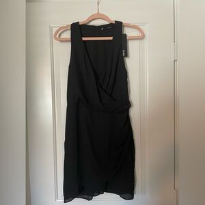 Krisa Black Mini Dress